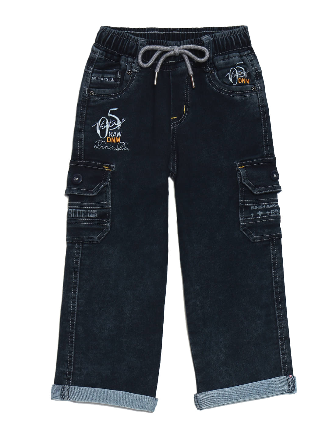     			JFR Pack of 1 Boys 100% Cotton Jeans ( Blue )