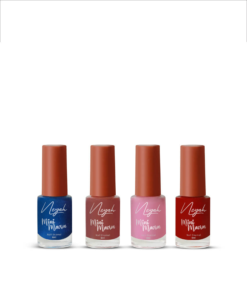     			Neyah Multi Glossy Nail Polish 24 ( Pack of 4 )