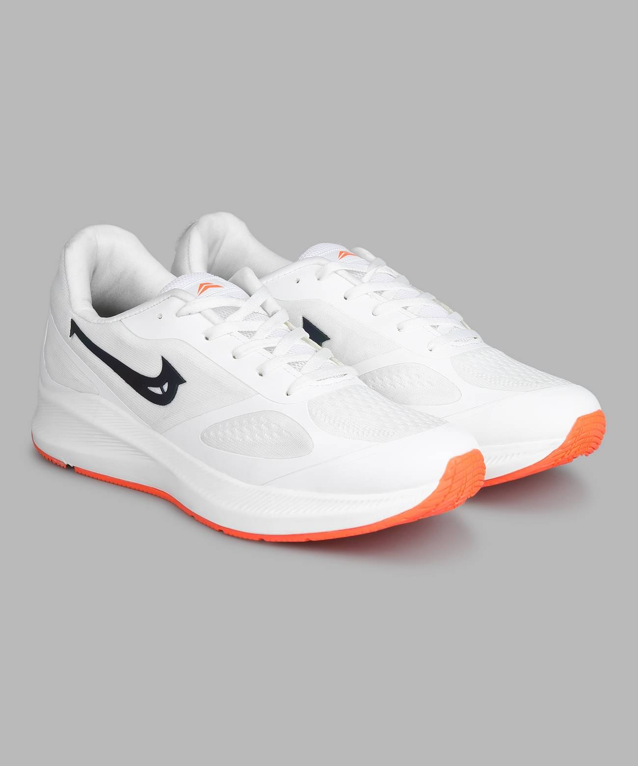     			Richerson White,Orange Men's Sports Running Shoes