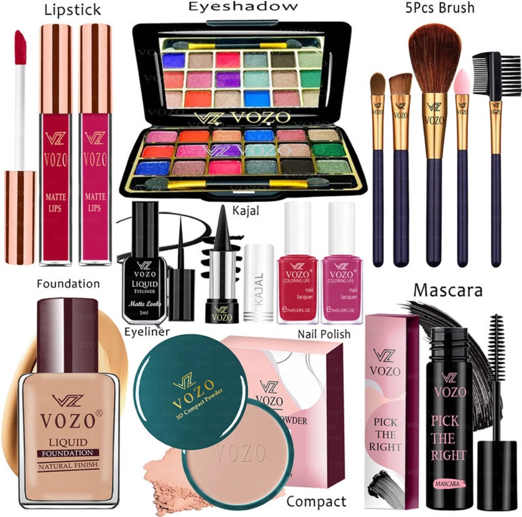     			VOZO Makeup Kit ( 15 )