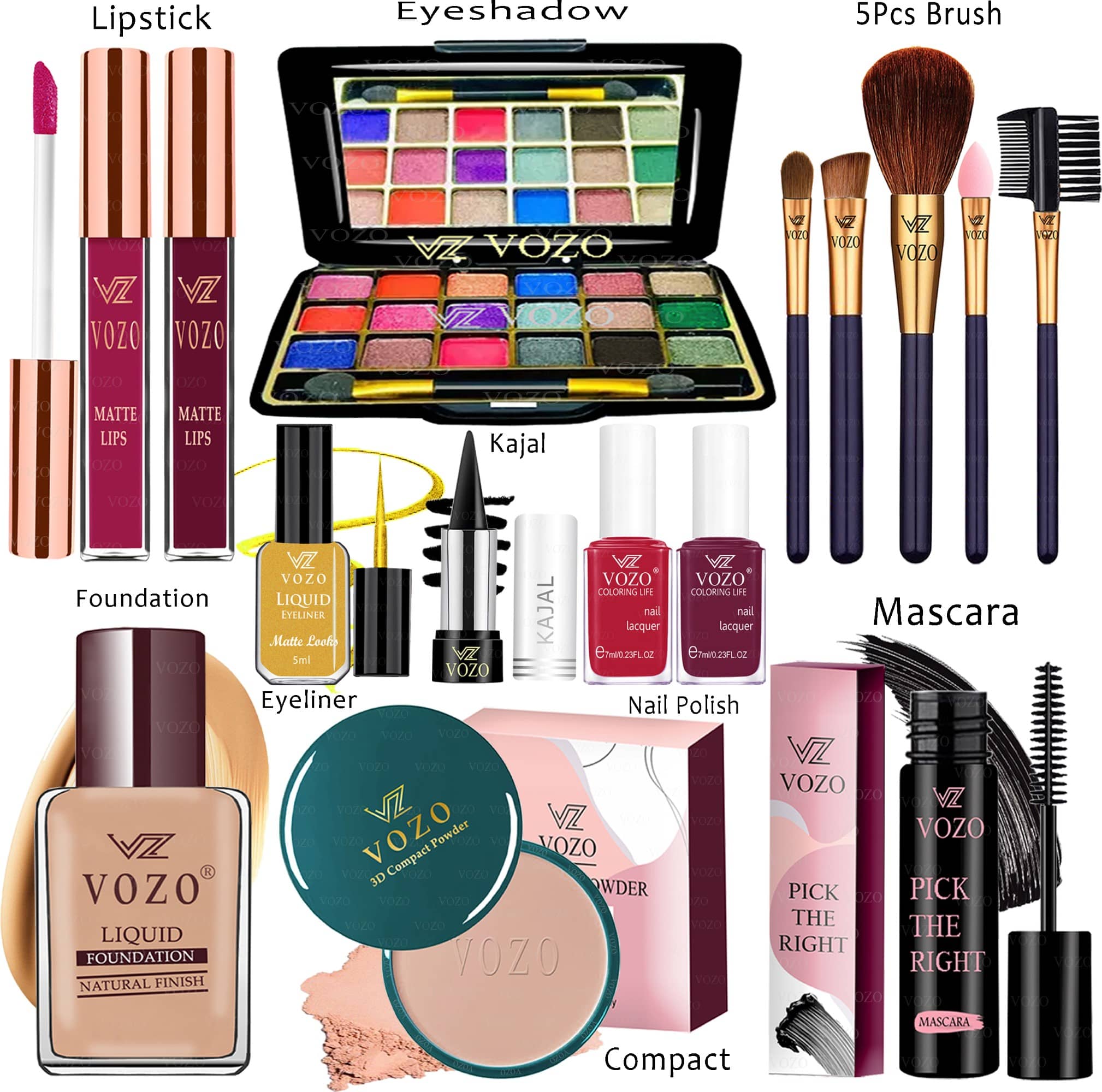VOZO Makeup Kit ( 15 )