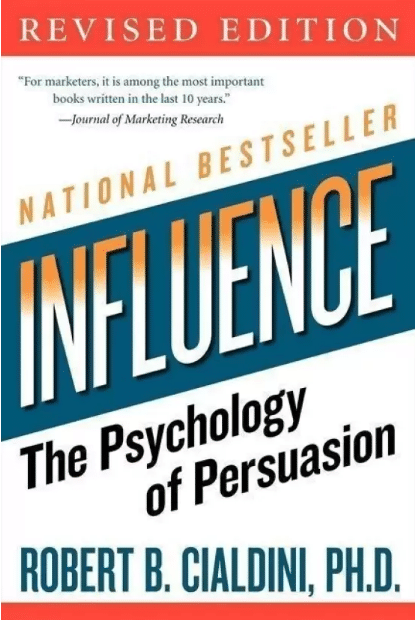     			influence  (English, Paperback, Cialdini Robert B PhD)