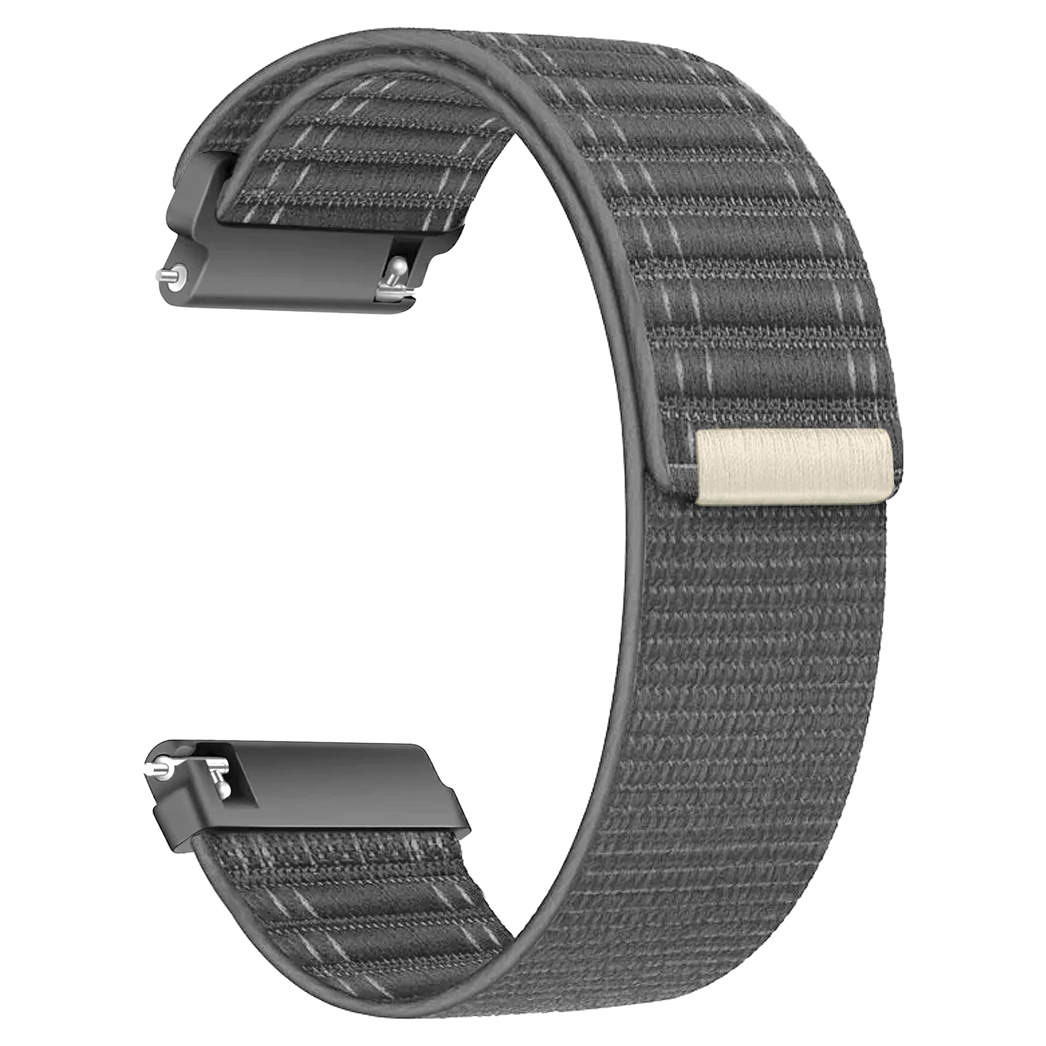     			ACM Watch Strap Soft Nylon 22mm compatible with Urban Quest Smartwatch Sports Band Grey