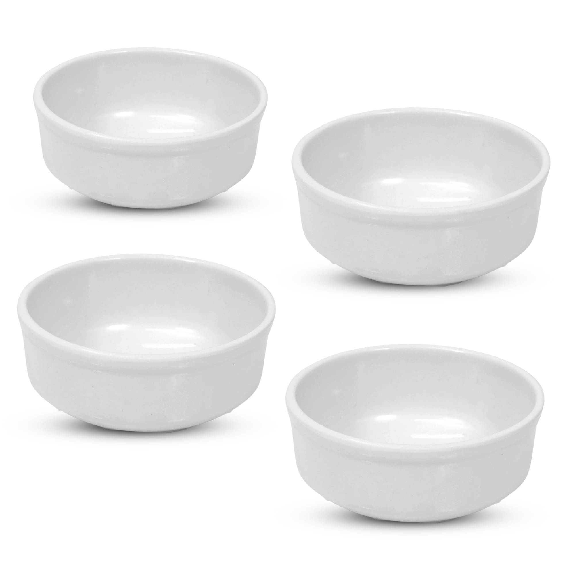     			AURKA ARK-AK-584-SOUP-BOWL-BLK-PC-4 Melamine Plain Soup Bowl 11 cm ( Set of 4 ) Black