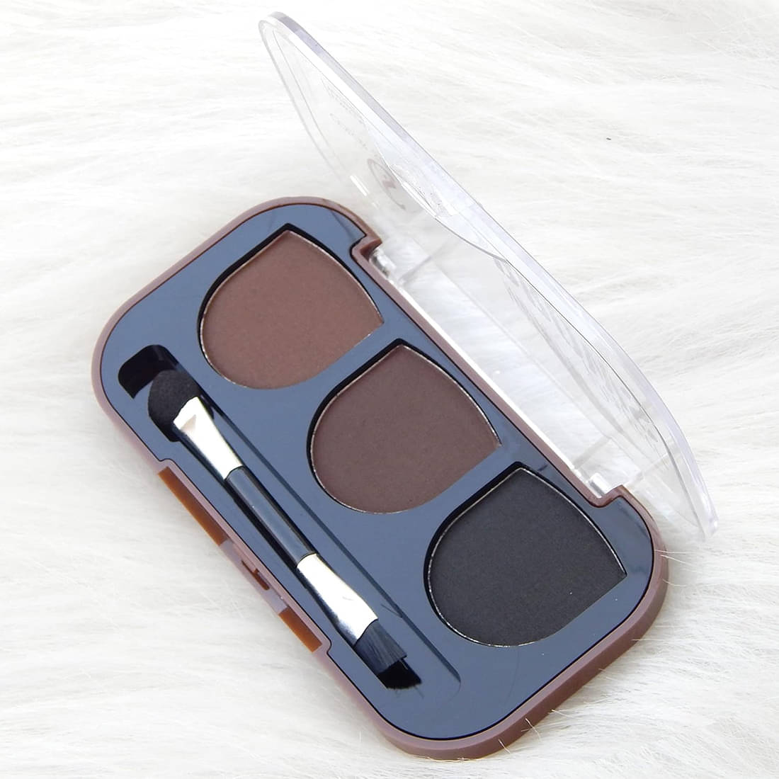     			Adbeni Mini Eyebrow Pallte Brow Eyes Shade-02 Black 9 g
