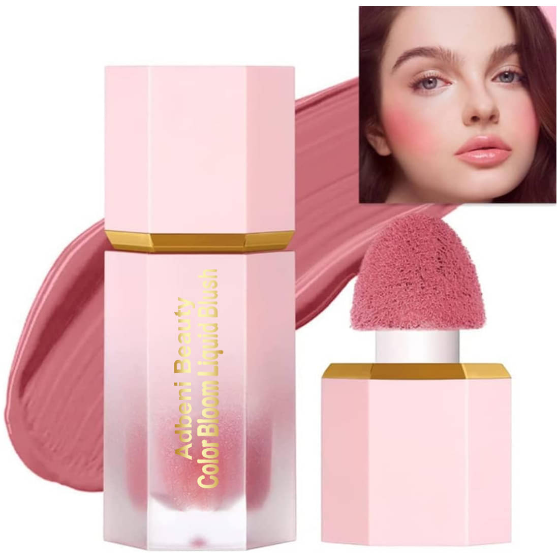     			Adbeni Liquid Blush Shade-01 Rose Pink 7gm g