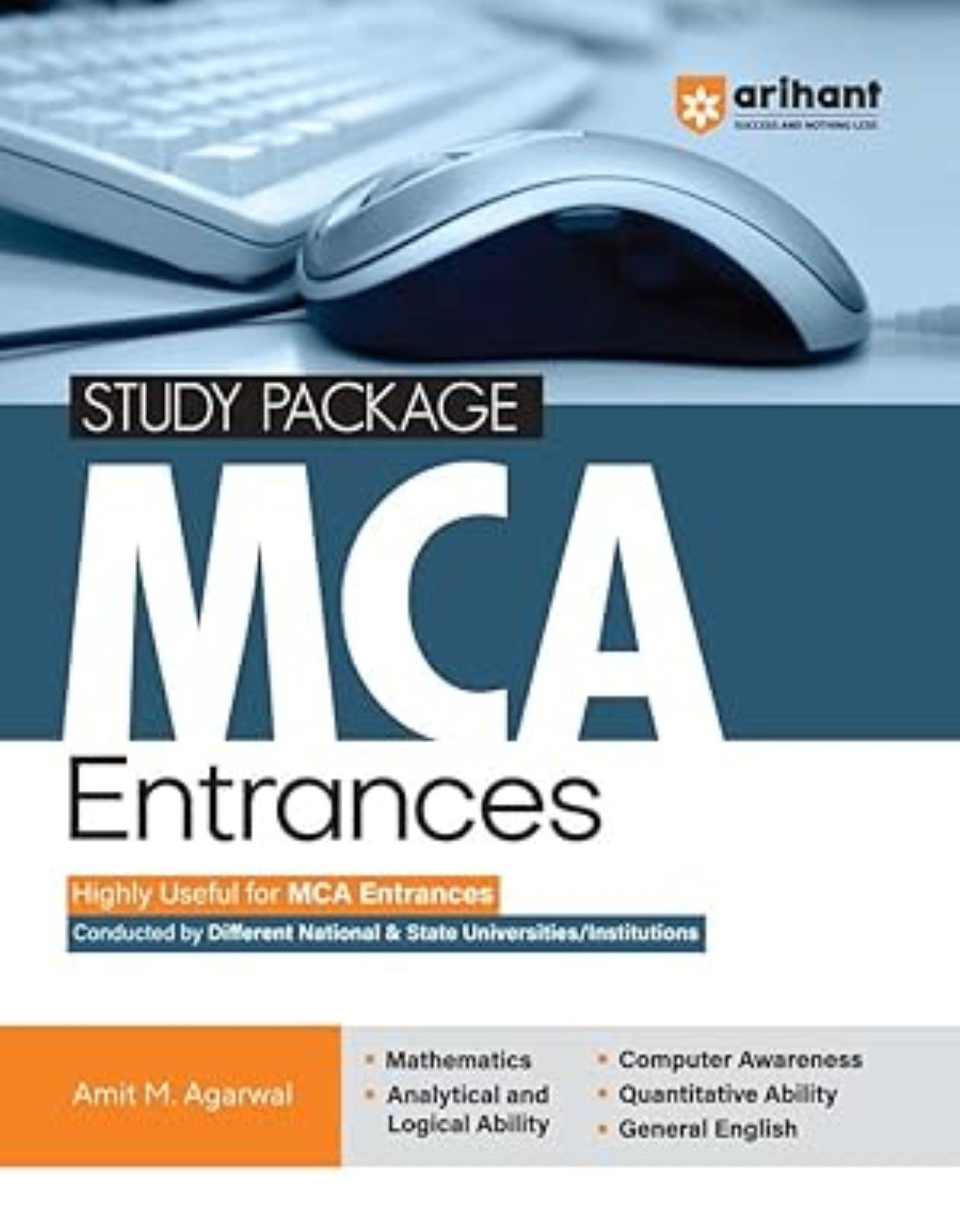     			Arihant 2025-26 EXAMS Study Package for MCA Entrances Exam | Highly Beneficial for MCA Admissions