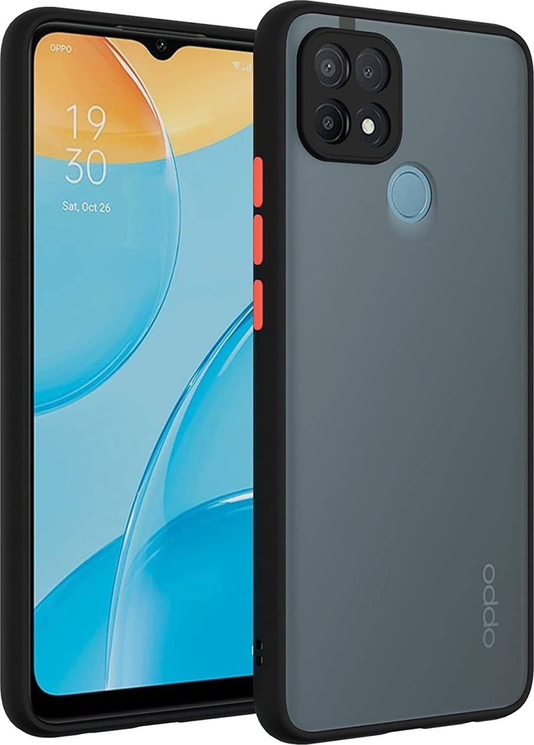 BIG WINGS Shock Proof Case Compatible For Polycarbonate Oppo A15 ( Pack of 1 ) BIG WINGS Shock Proof Case Compatible For Polycarbonate Oppo A15 ( Pack of 1 )