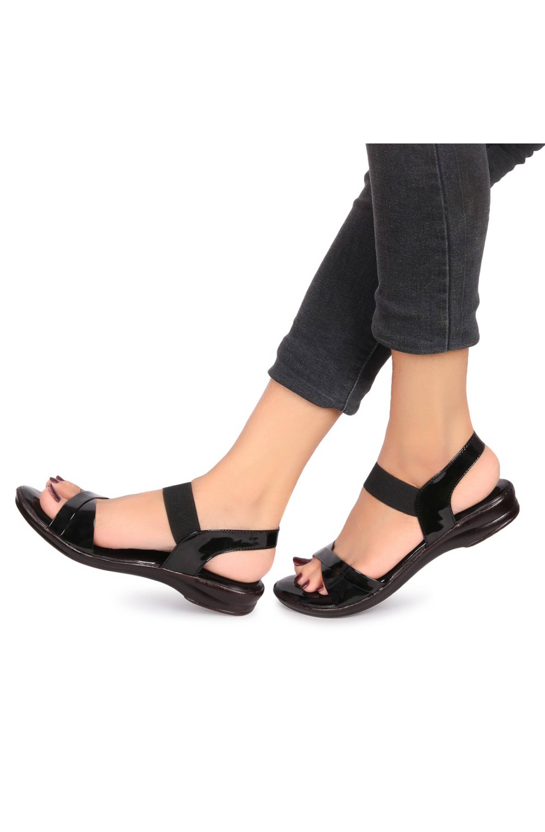     			Big Bird Footwear Black Women's Flats