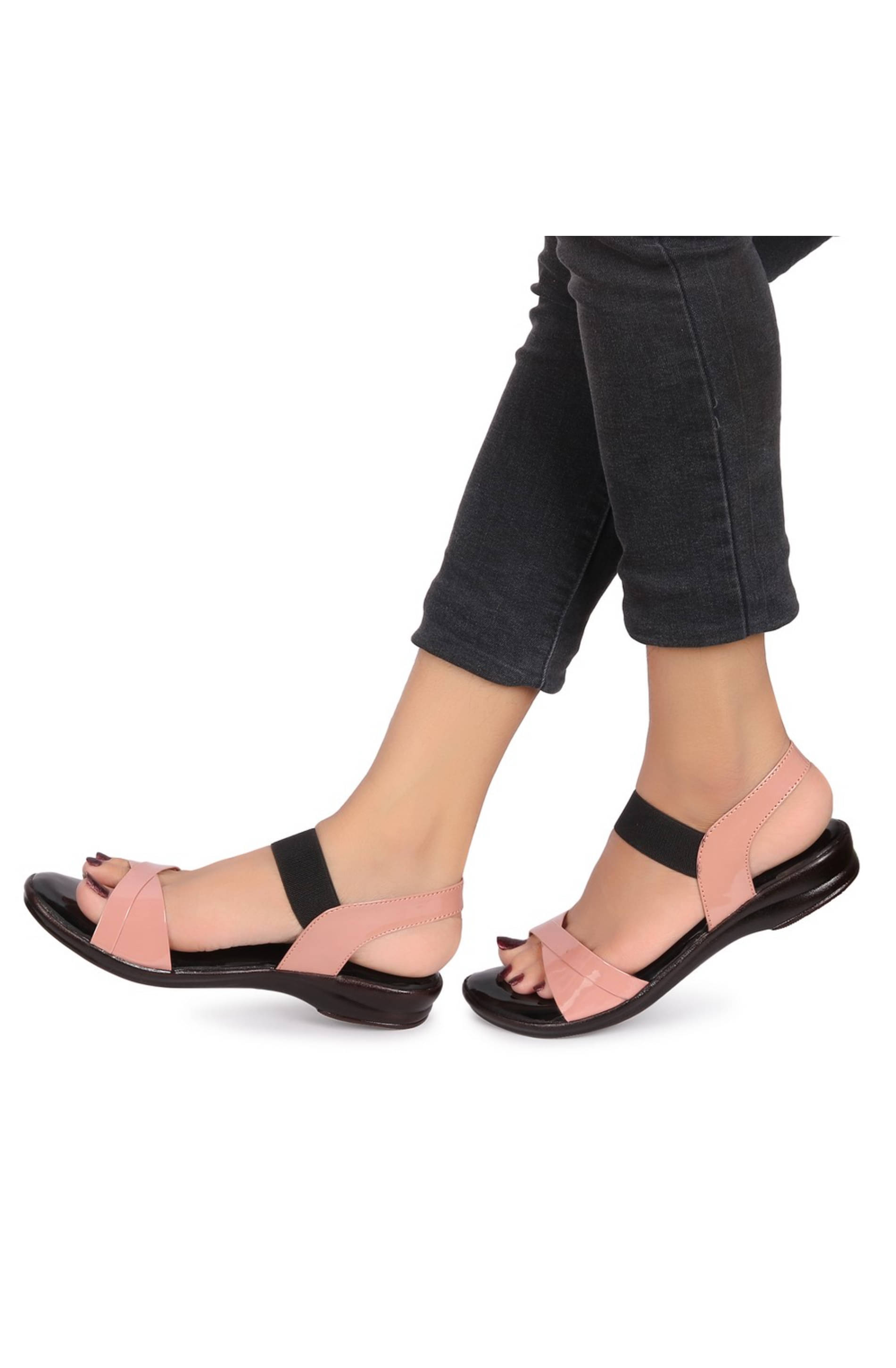     			Big Bird Footwear Pink Women's Flats