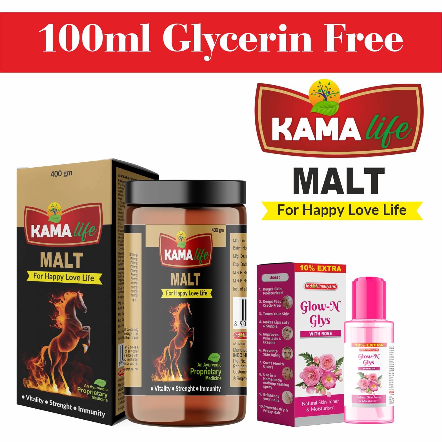     			Buy Kama Life Malt And Get 1 100ml Grycelyn