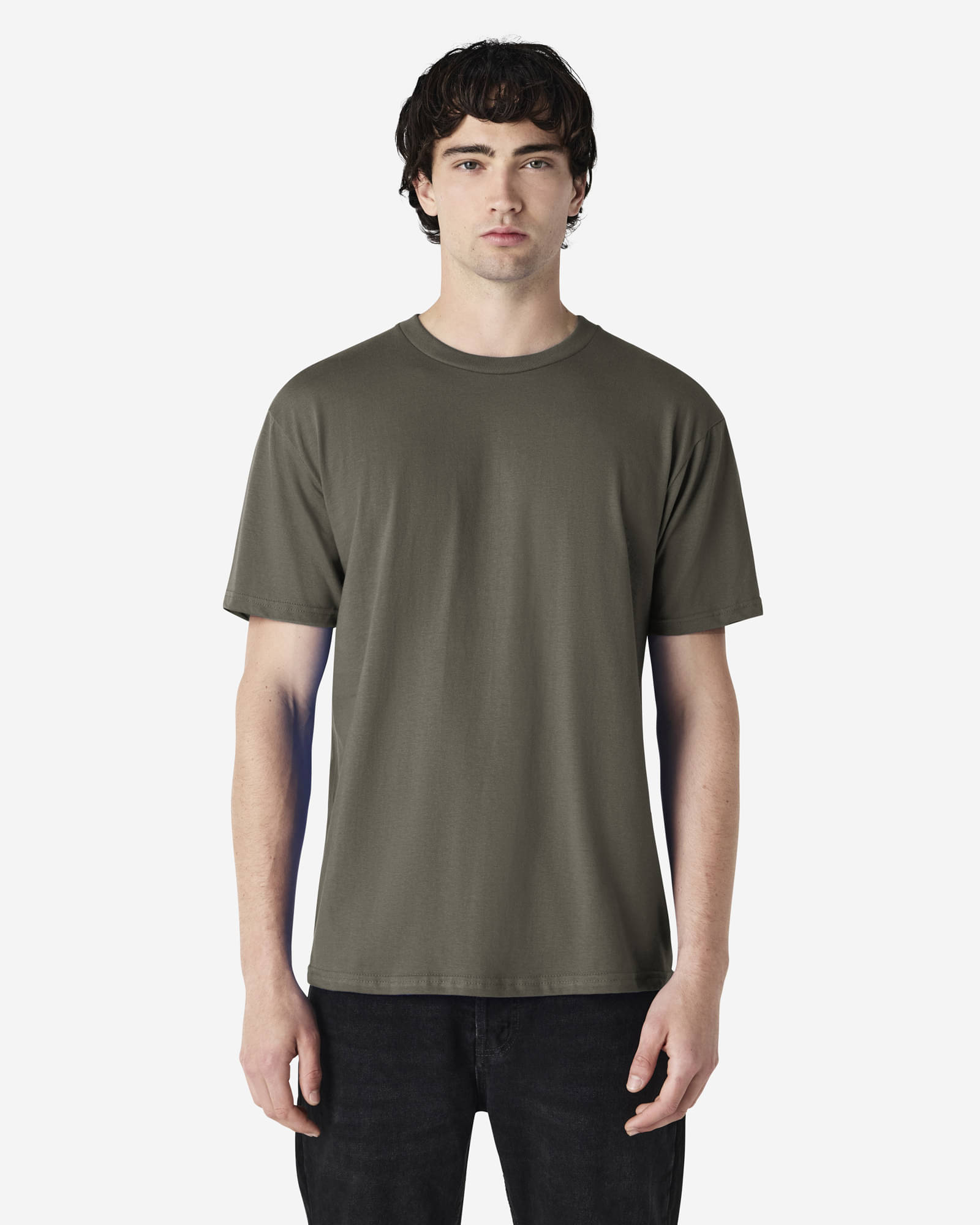     			Gildan Men Cotton Regular Fit Solid T-Shirt ( Charcoal Grey )