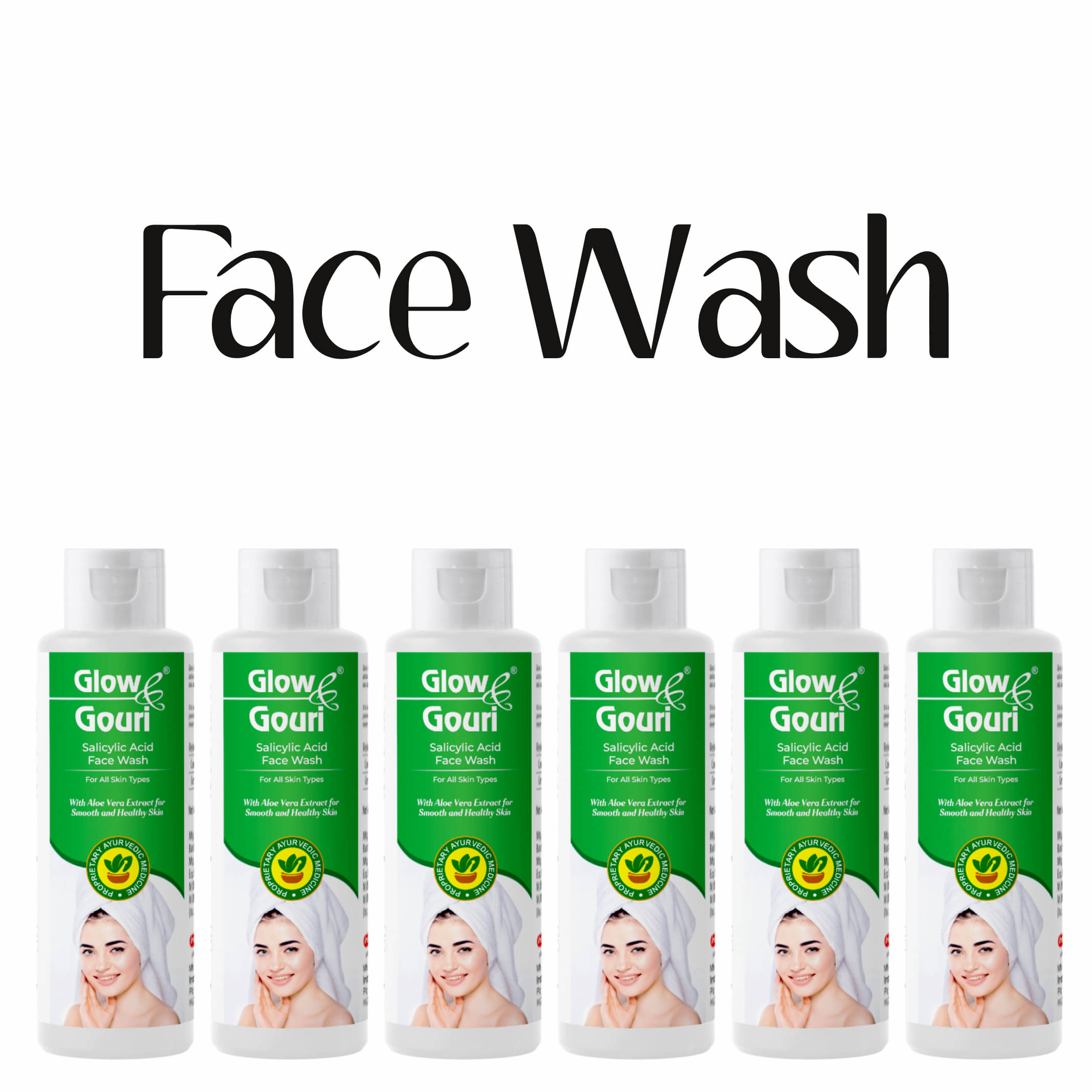     			Glow N Gouri Face Wash (Pack Of 6)