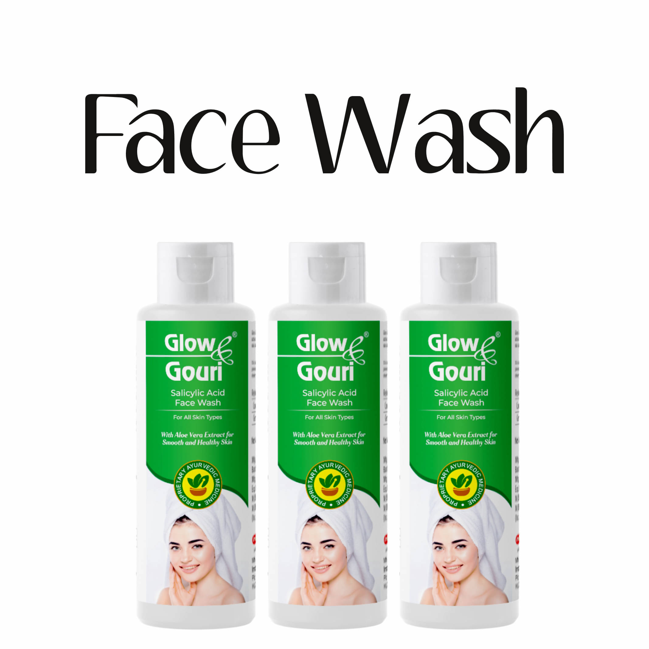     			Glow N Gouri Face Wash (Pack Of 3)