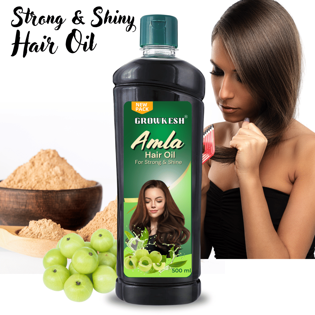 Growkesh Color Protection Amla Oil 500 ml ( Pack of 1 )     			Growkesh Color Protection Amla Oil 500 ml ( Pack of 1 )