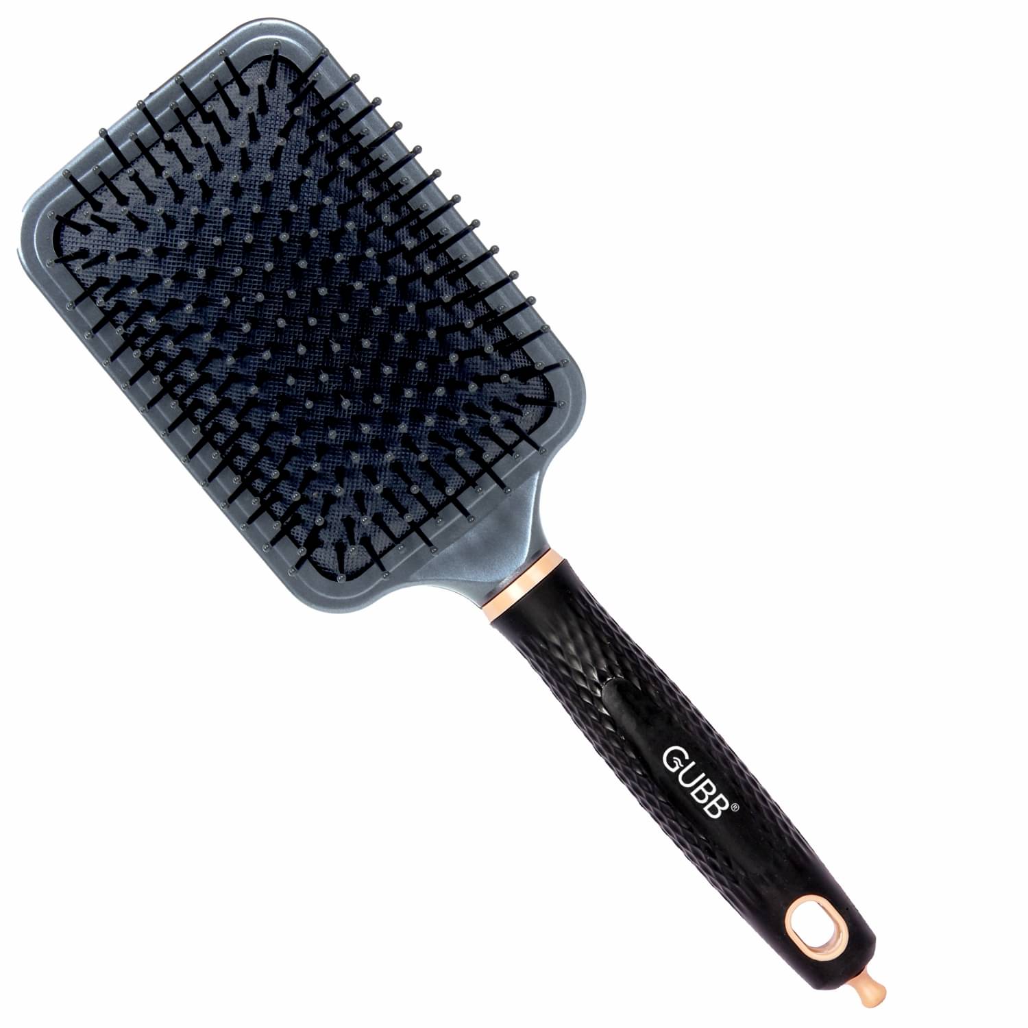     			Gubb Paddle Brush For All Hair Types ( Pack of 1 )