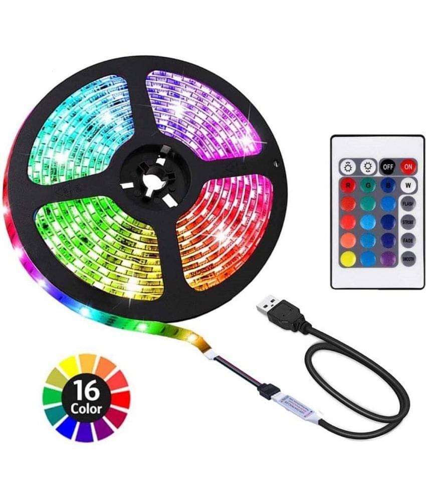     			Kadio Multicolor 3Mtr LED Strip ( Pack of 1 )