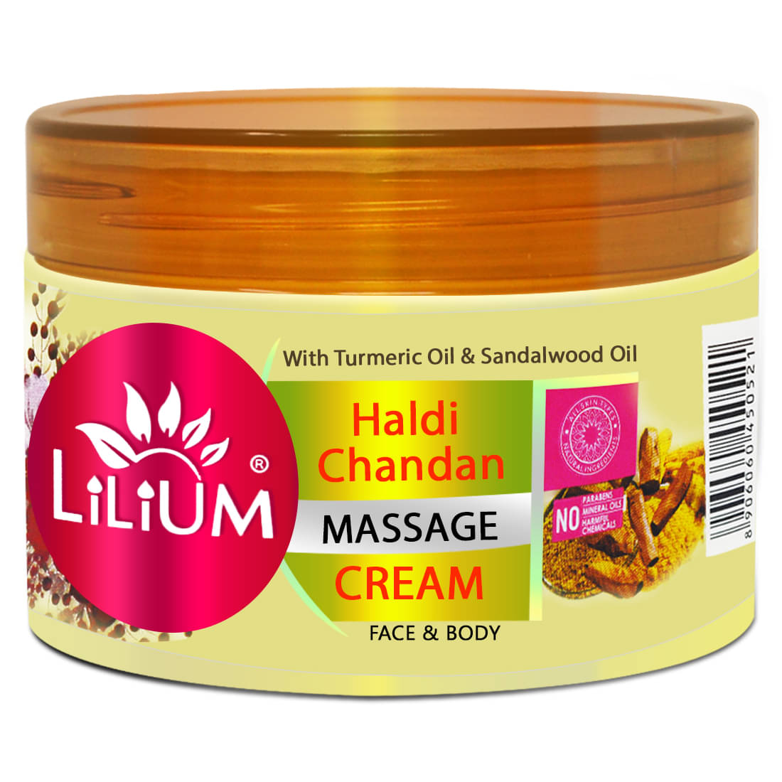     			Lilium Alovera Massage Cream For All Skin Type ( 250gm )