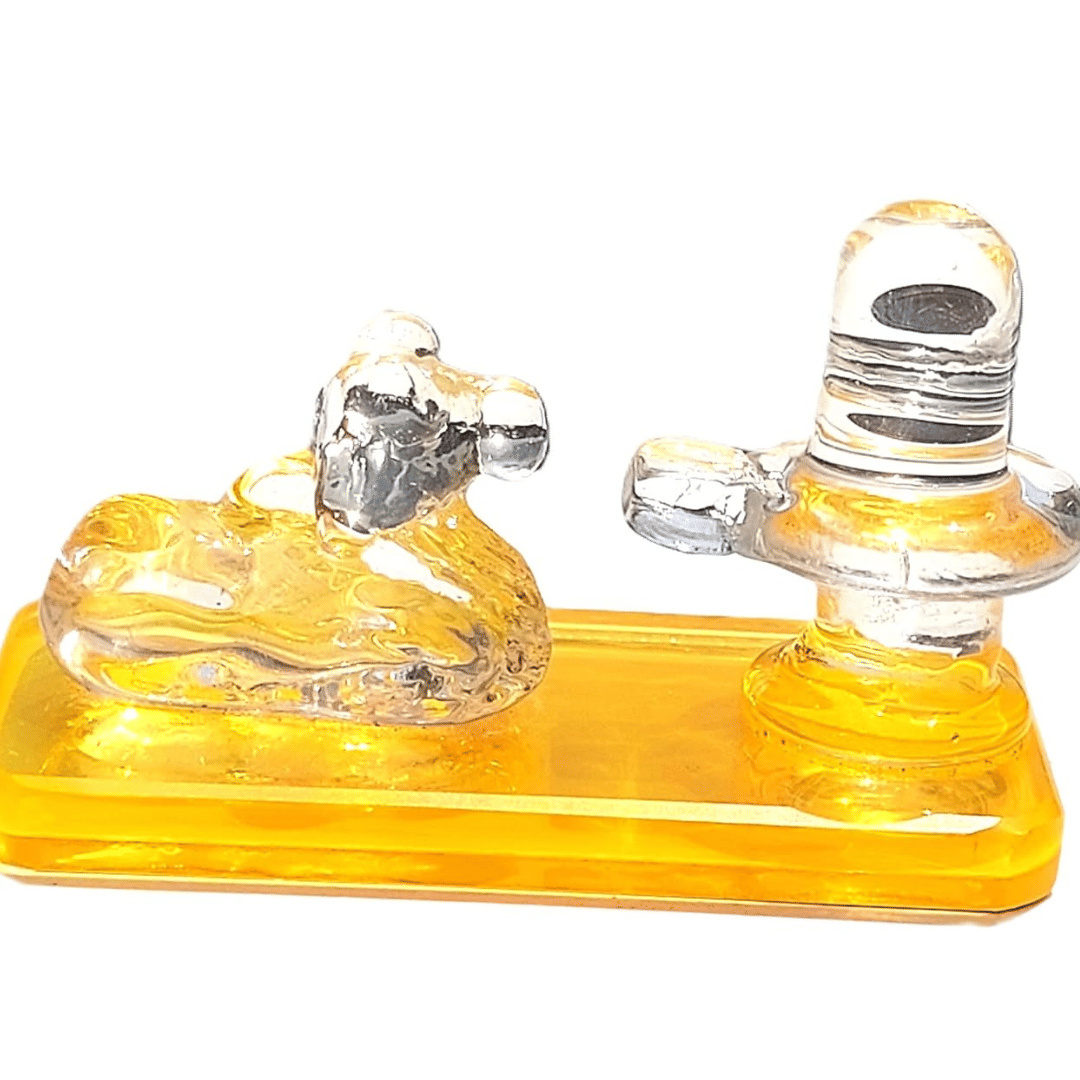     			NAVYAKSH Crystal Lord Shiva Idol ( 1.5 cm )