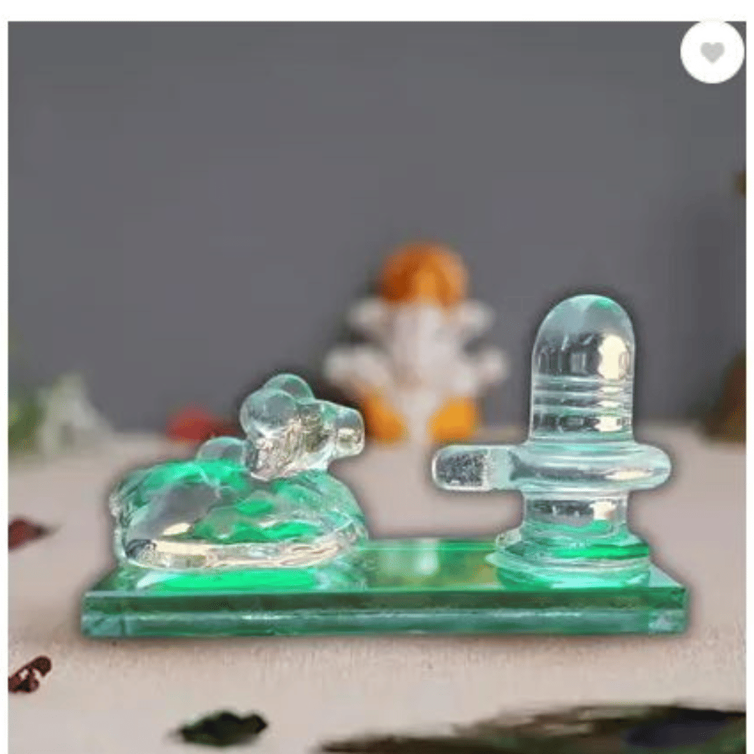     			NAVYAKSH Crystal Lord Shiva Idol ( 1.5 cm )
