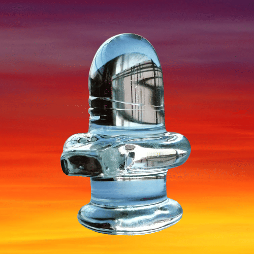     			NAVYAKSH Crystal Shivling Idol ( 1.5 cm )