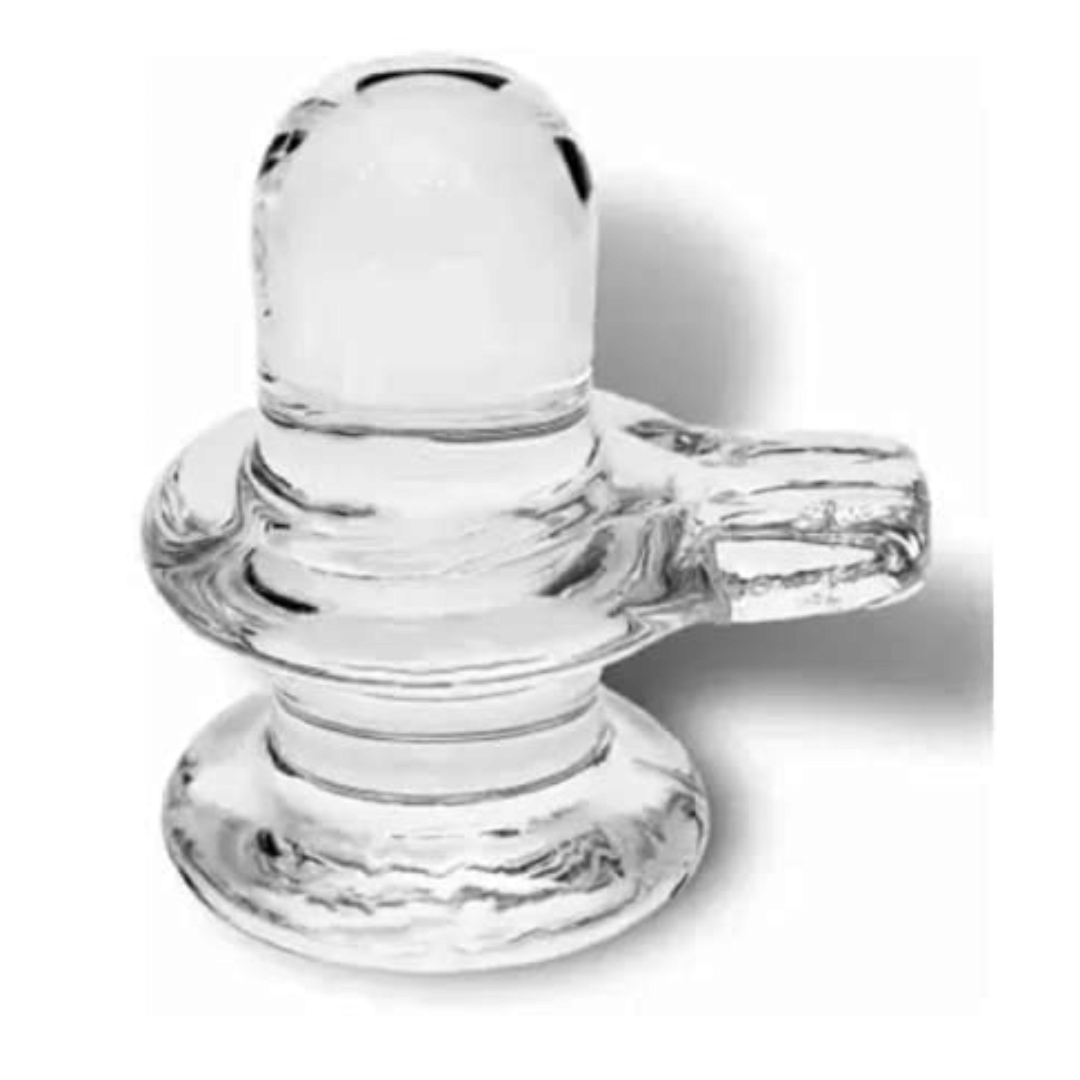     			NAVYAKSH Crystal Shivling Idol ( 1.5 cm )