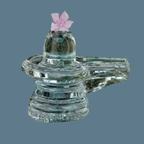     			NAVYAKSH Glass Shivling Idol ( 1.5 cm )