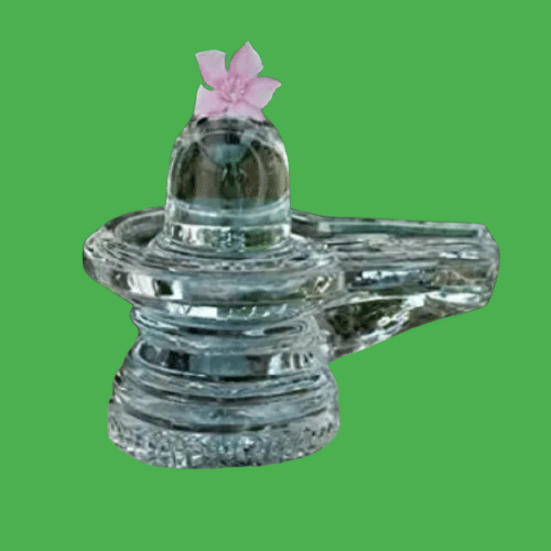     			NAVYAKSH Glass Shivling Idol ( 1.5 cm )