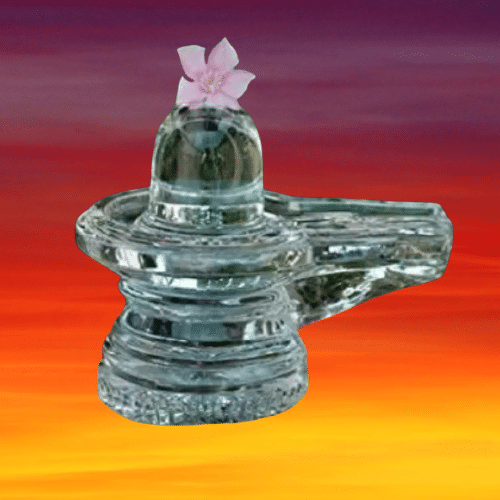     			NAVYAKSH Glass Shivling Idol ( 1.5 cm )