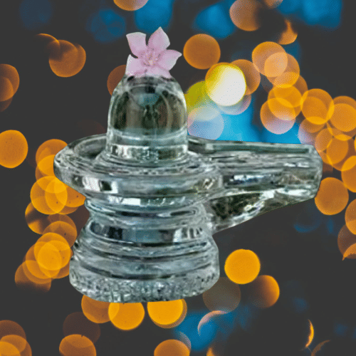     			NAVYAKSH Glass Shivling Idol ( 1.5 cm )