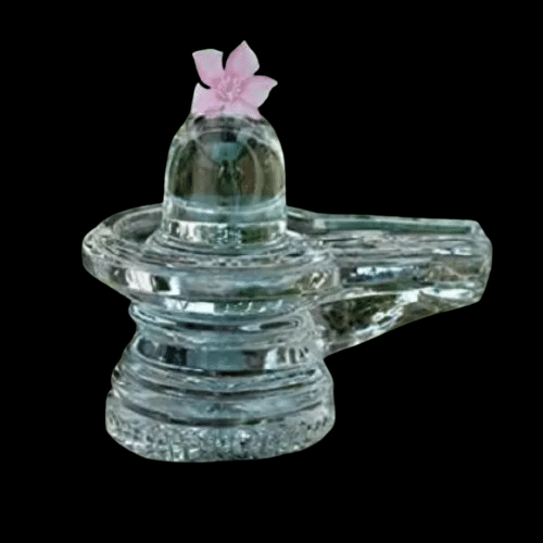     			NAVYAKSH Glass Shivling Idol ( 1.5 cm )