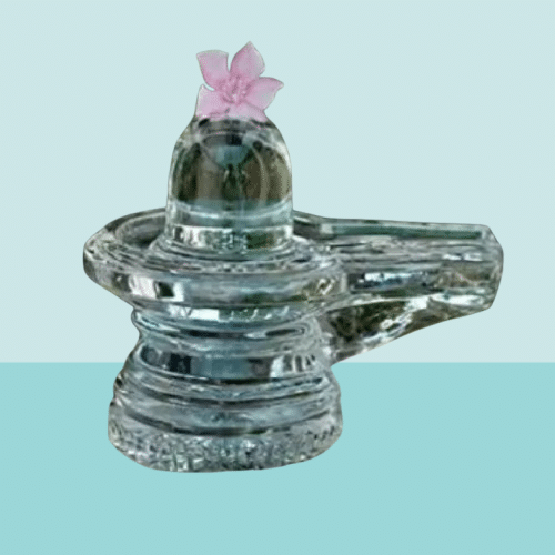     			NAVYAKSH Glass Shivling Idol ( 1.5 cm )