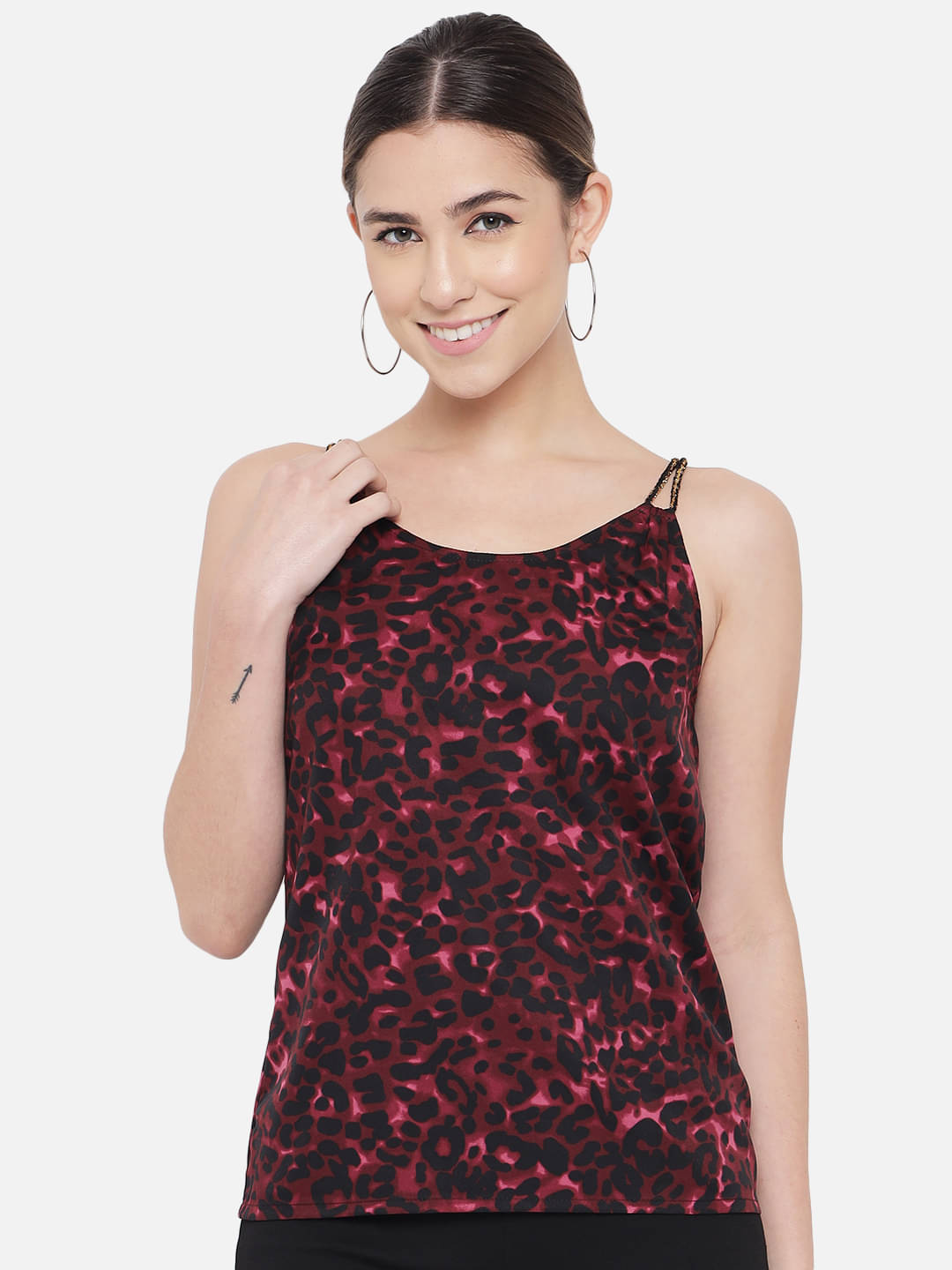     			OTIRA Women's Crepe Regular Top ( Multicolor )