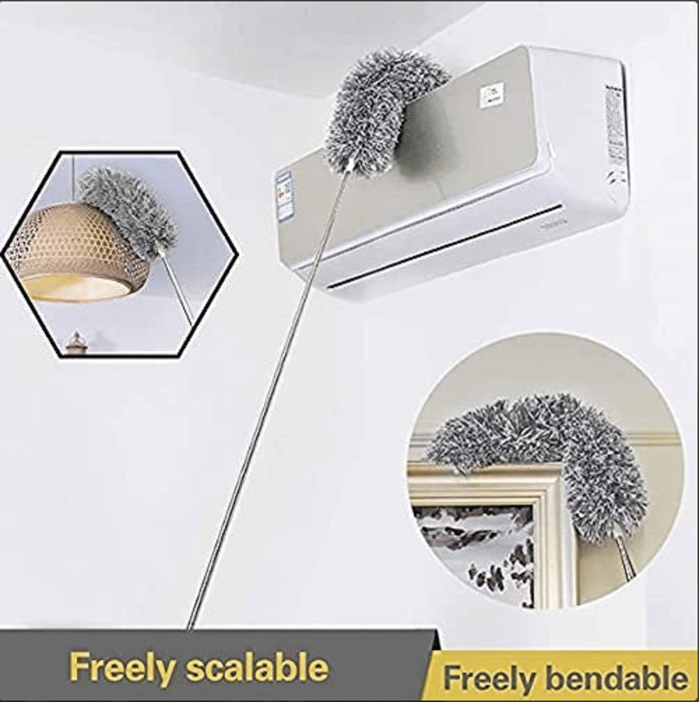 Qin Pin Microfibre Household Cleaning Microfiber Duster ( Pack of 1 ) Qin Pin Microfibre Household Cleaning Microfiber Duster ( Pack of 1 )