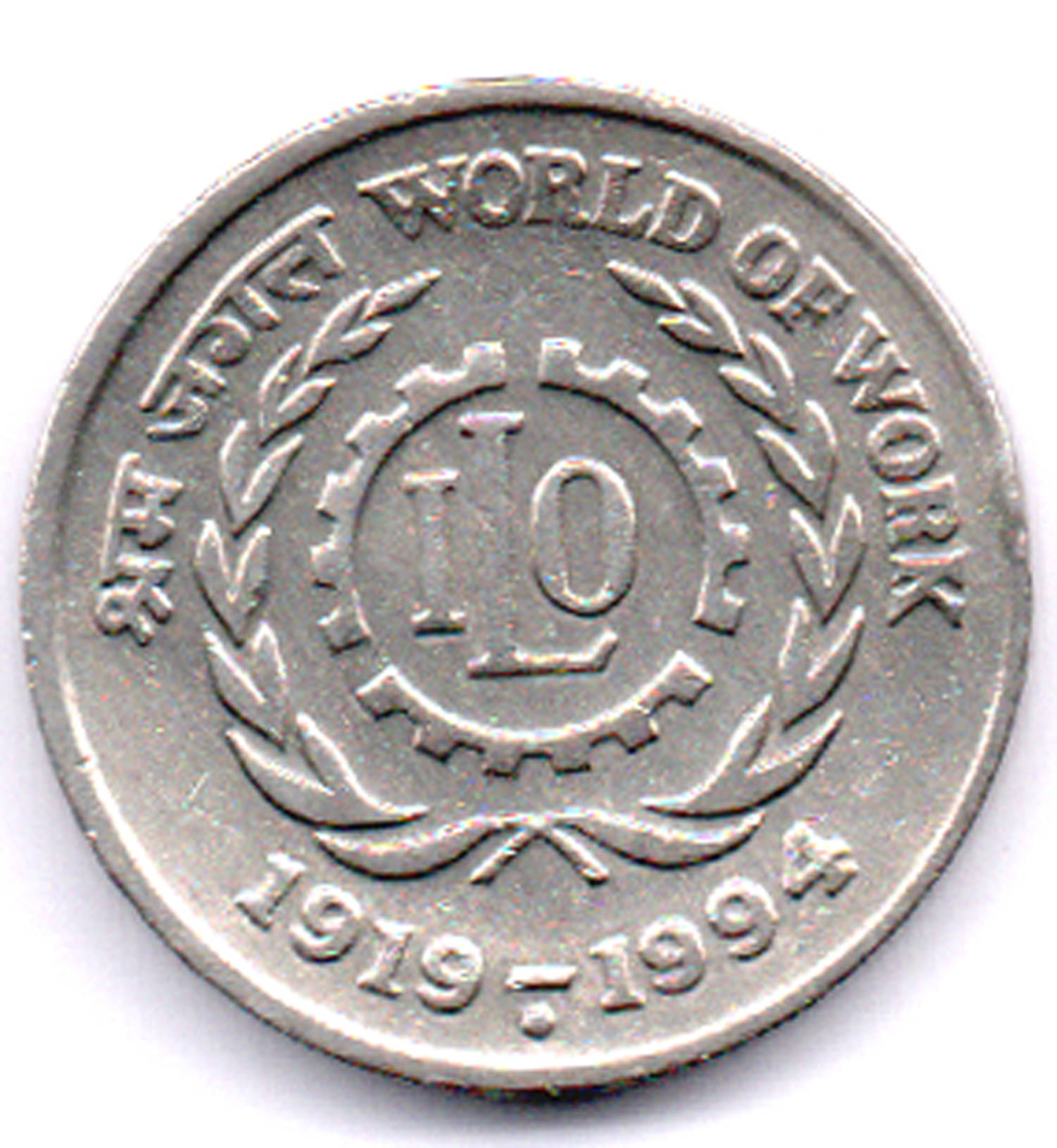 RAJACOINS- 5 / FIVE / RUPEE /RUPEES NOIDA MINT I.L.O. WORLD OF WORK VERY RARE USED COPPER NICKEL (1 PCS) COMMEMORATIVE COLLECTIBLE- USED GOOD CONDITION RAJACOINS- 5 / FIVE / RUPEE /RUPEES NOIDA MINT I.L.O. WORLD OF WORK VERY RARE USED COPPER NICKEL (1 PCS) COMMEMORATIVE COLLECTIBLE- USED GOOD CONDITION