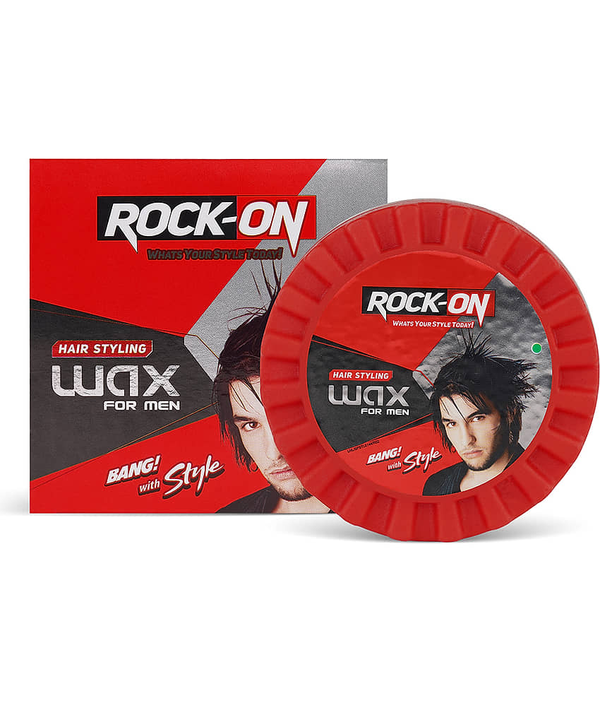 Rockon Hair Wax 125g| Provides Strong Hold & Natural Shine for All Hair Types - Jewellery Sets | Buy online on ZillyBuy