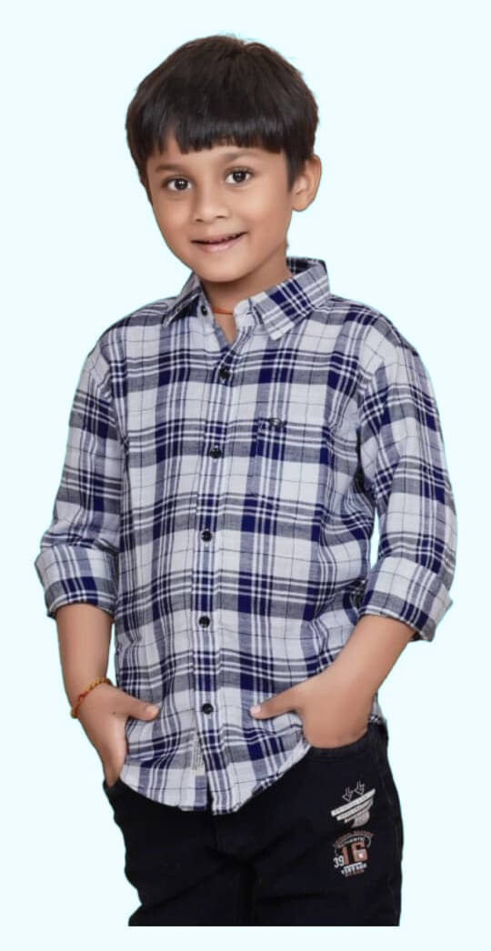 ZAKAR STYLE Pack of 1 Boys Cotton Blend Full Sleeves Shirt ( White ) ZAKAR STYLE Pack of 1 Boys Cotton Blend Full Sleeves Shirt ( White )