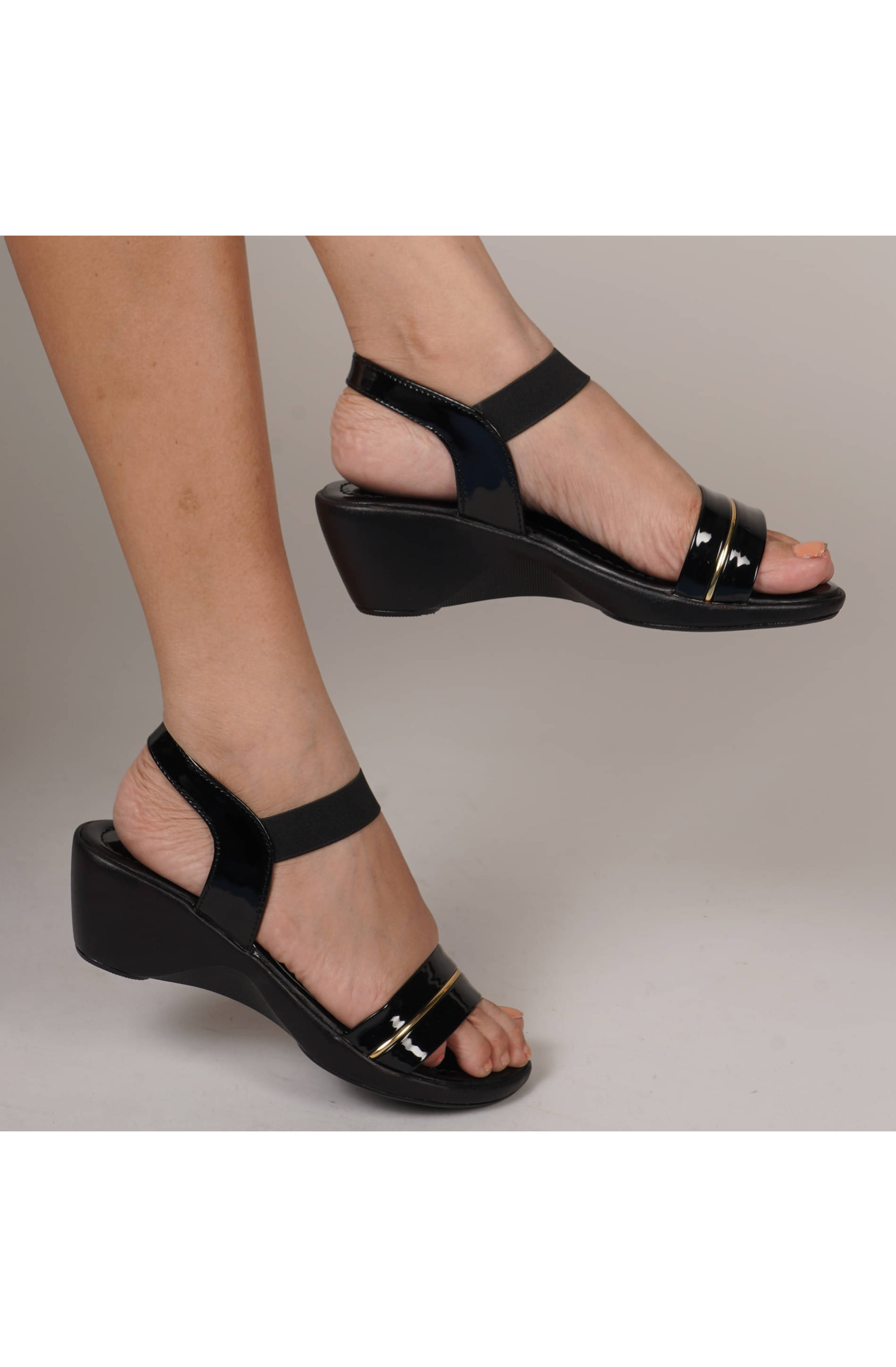     			Big Bird Footwear Black Women's Sandal Heels