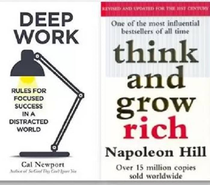     			Deep Work & Think And Grow Rich By Cal Newport & Napoleon Hill