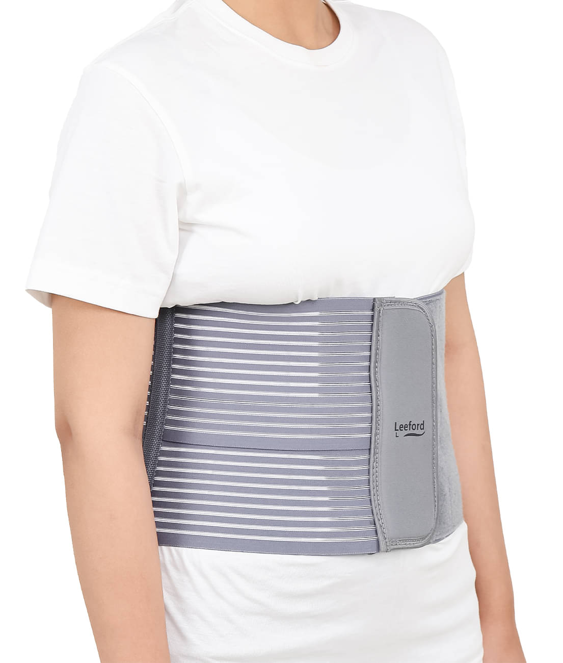     			Leeford Abdominal Belt Supports Hernia, Post Surgery Back & Waist Pain Relief Belt, Size - L (Pack of 1)