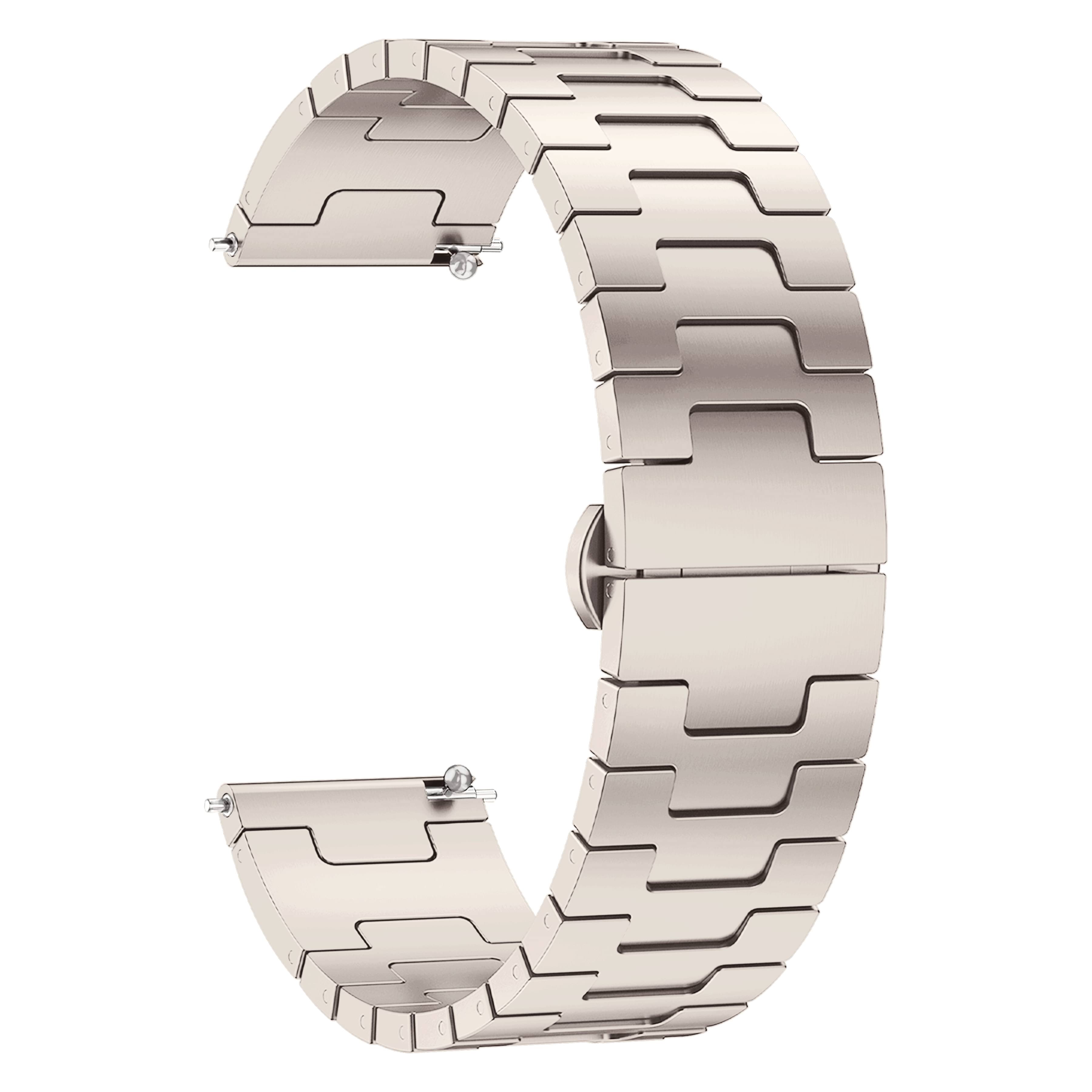 ACM Watch Strap Metal Stainless Steel 22mm compatible with Boat Wave Call Plus Smartwatch Belt Luxury Band Starlight ACM Watch Strap Metal Stainless Steel 22mm compatible with Boat Wave Call Plus Smartwatch Belt Luxury Band Starlight