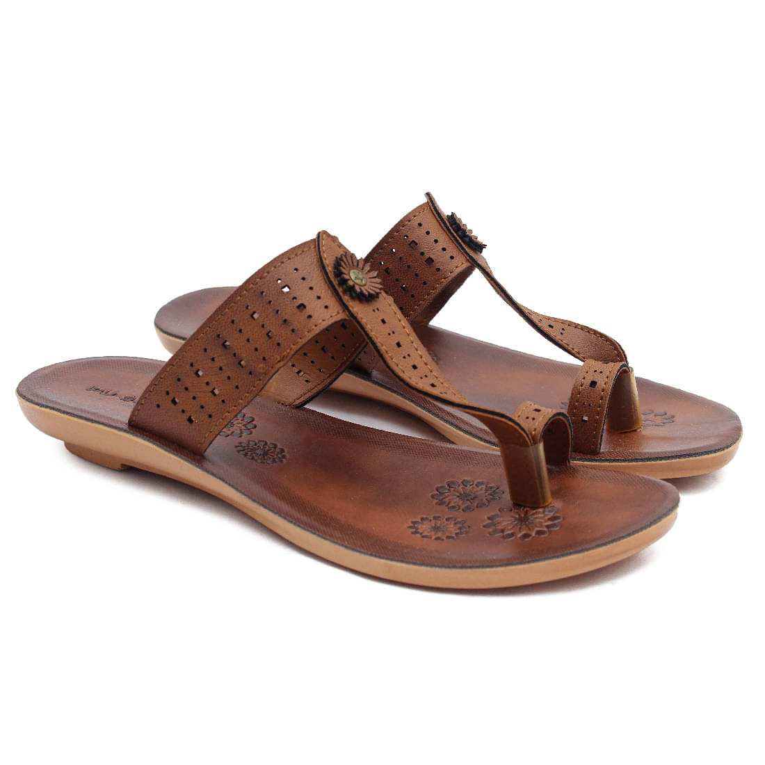     			ASIAN Tan Women's Daily Slipper