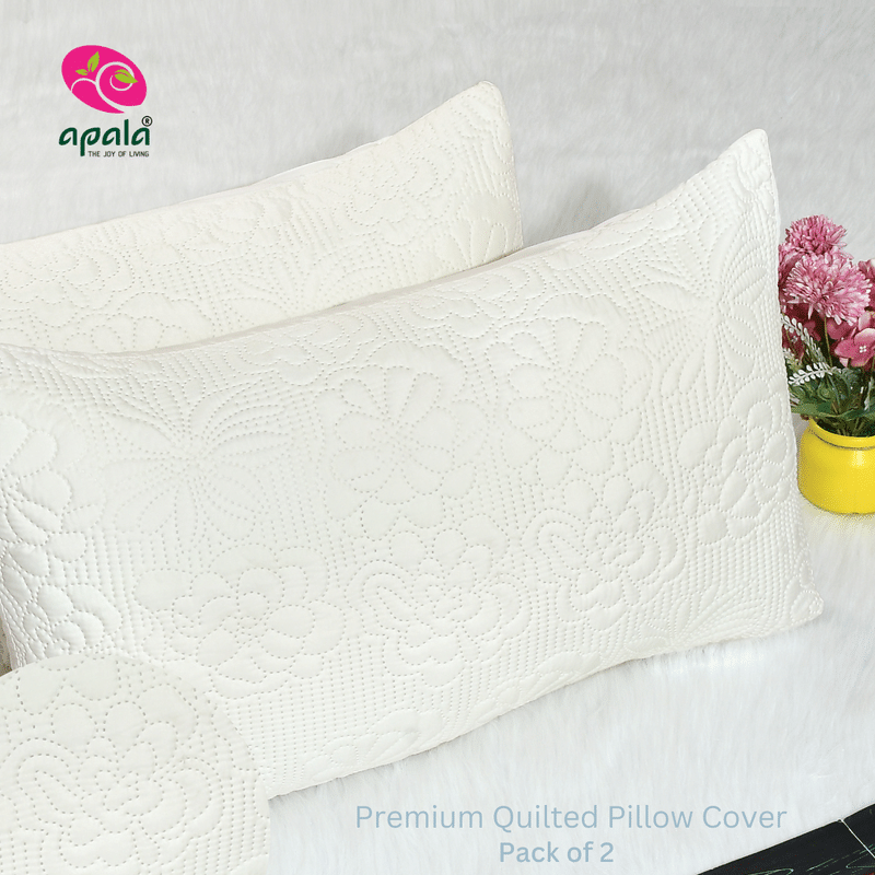 Apala - Pack of 2 Microfiber Solid Standard Size Pillow Cover ( 68.58 cm(27) x 43.18 cm(17) ) - White Apala - Pack of 2 Microfiber Solid Standard Size Pillow Cover ( 68.58 cm(27) x 43.18 cm(17) ) - White