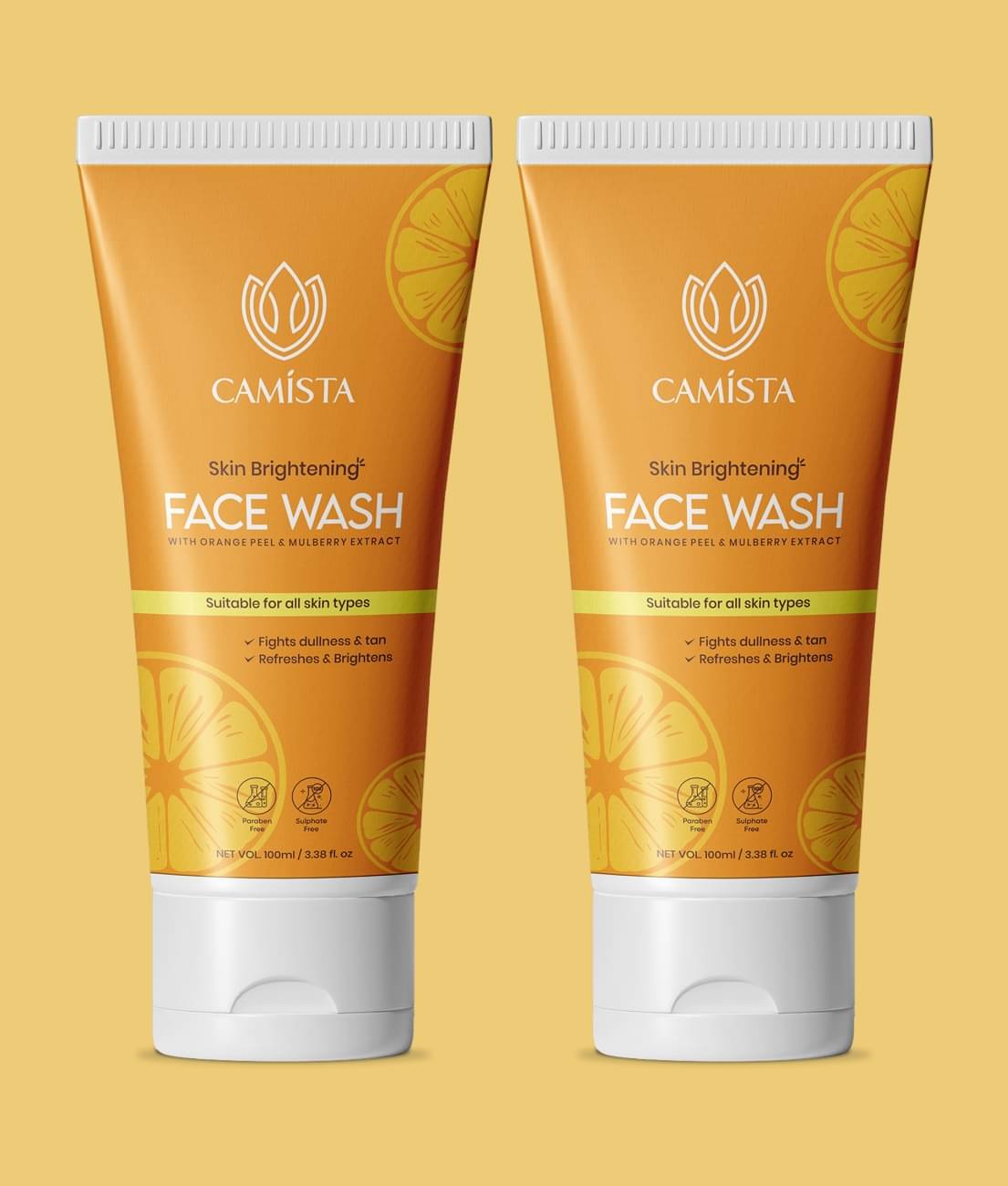     			CAMISTA - Uneven Skin Tone Reducing Face Wash For All Skin Type ( Pack of 2 )