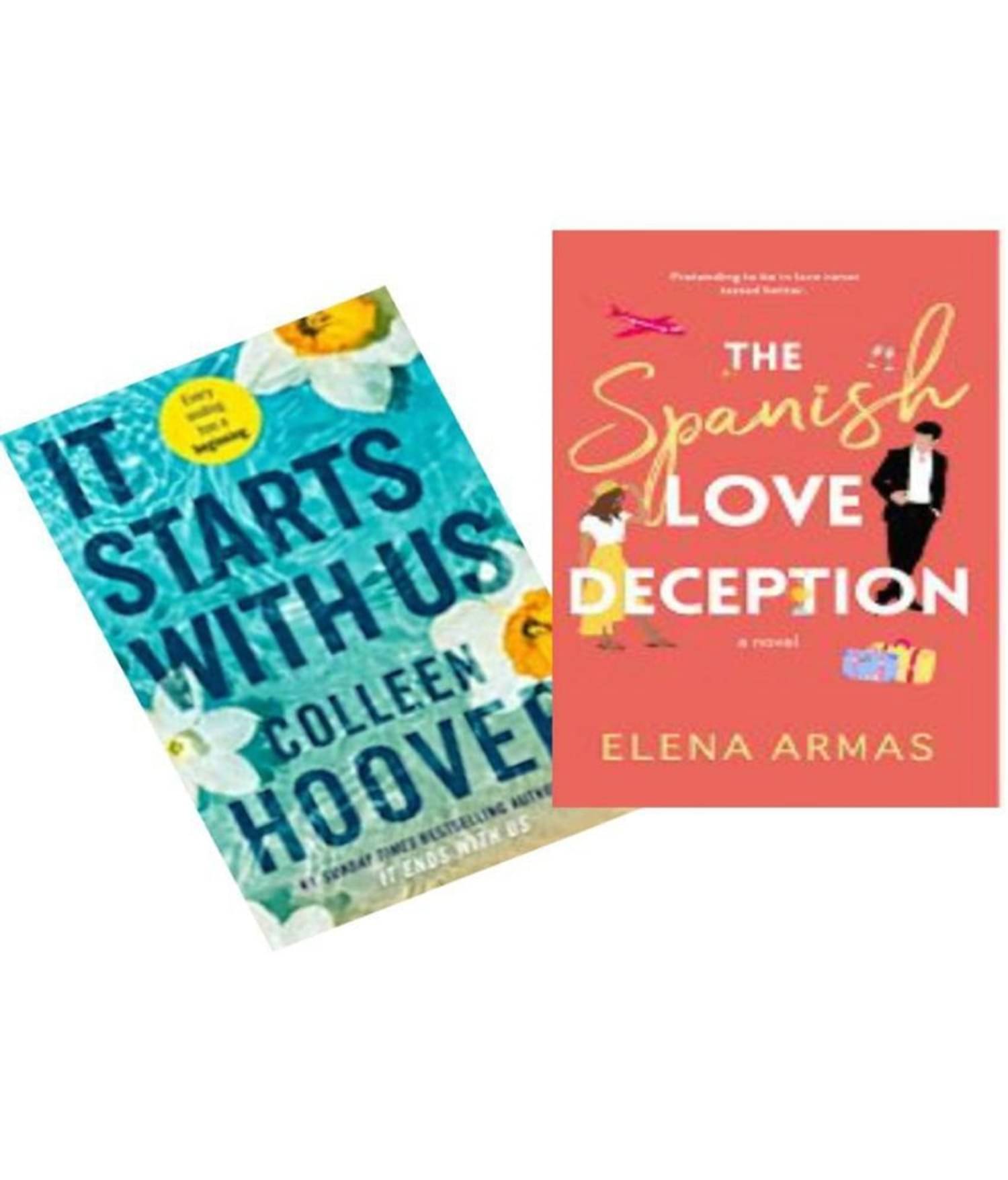 ( Combo of 2 books )It Starts with Us & The Spanish Love Deception ( Combo of 2 books )It Starts with Us & The Spanish Love Deception