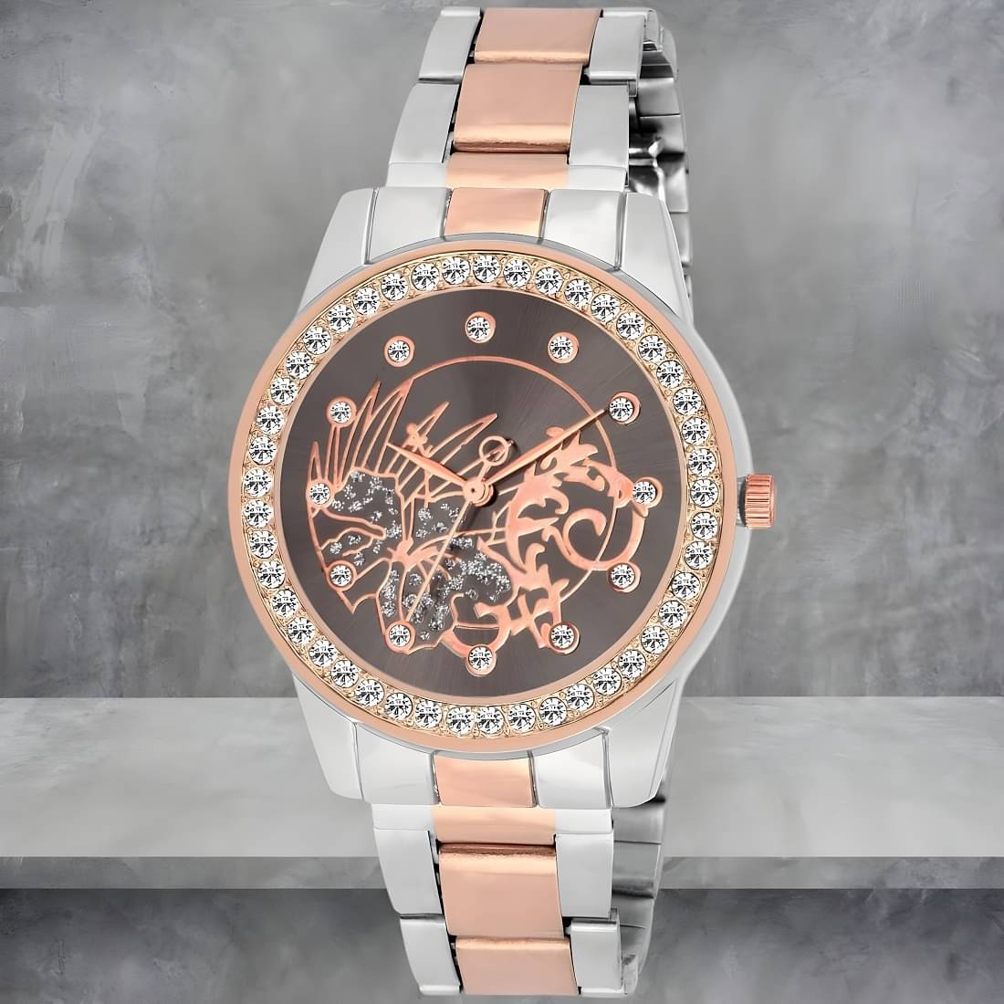     			Cosmic Multicolor Metal Analog Womens Watch