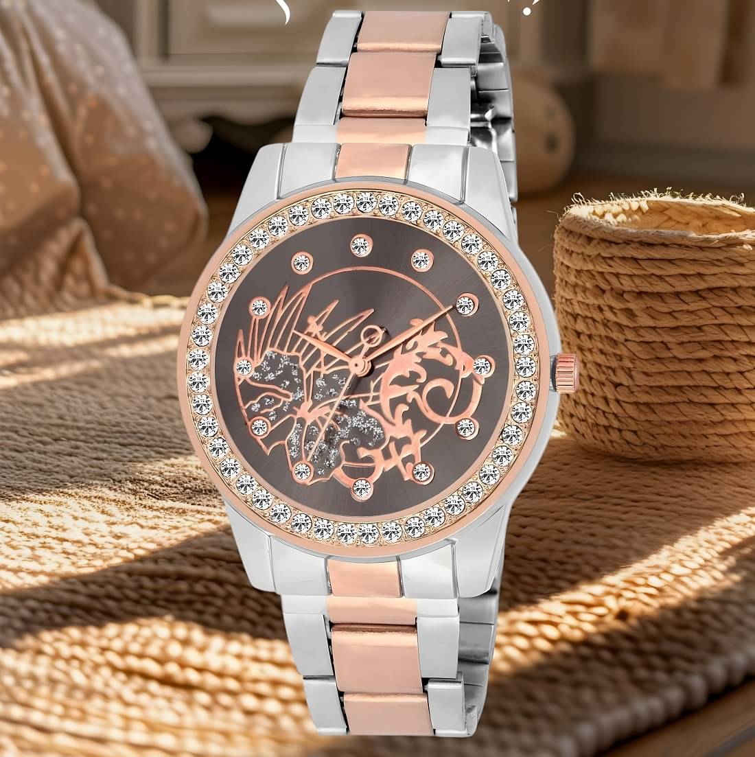     			Cosmic Multicolor Metal Analog Womens Watch