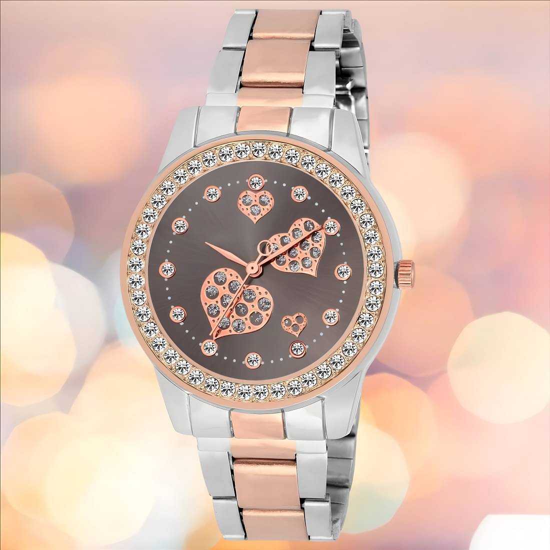     			DECLASSE Multicolor Metal Analog Womens Watch