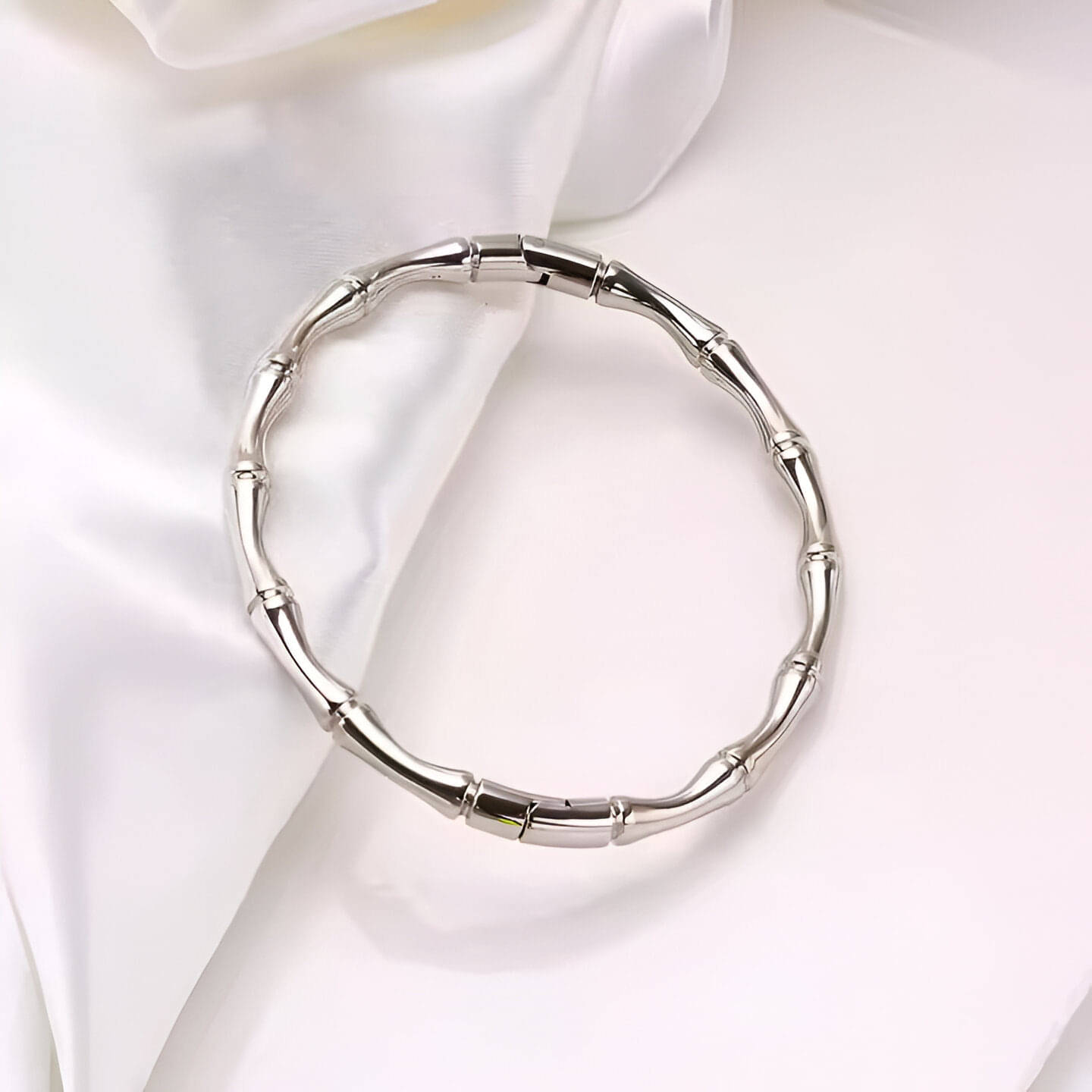 FASHION FRILL Silver Bracelet ( Pack of 1 ) FASHION FRILL Silver Bracelet ( Pack of 1 )