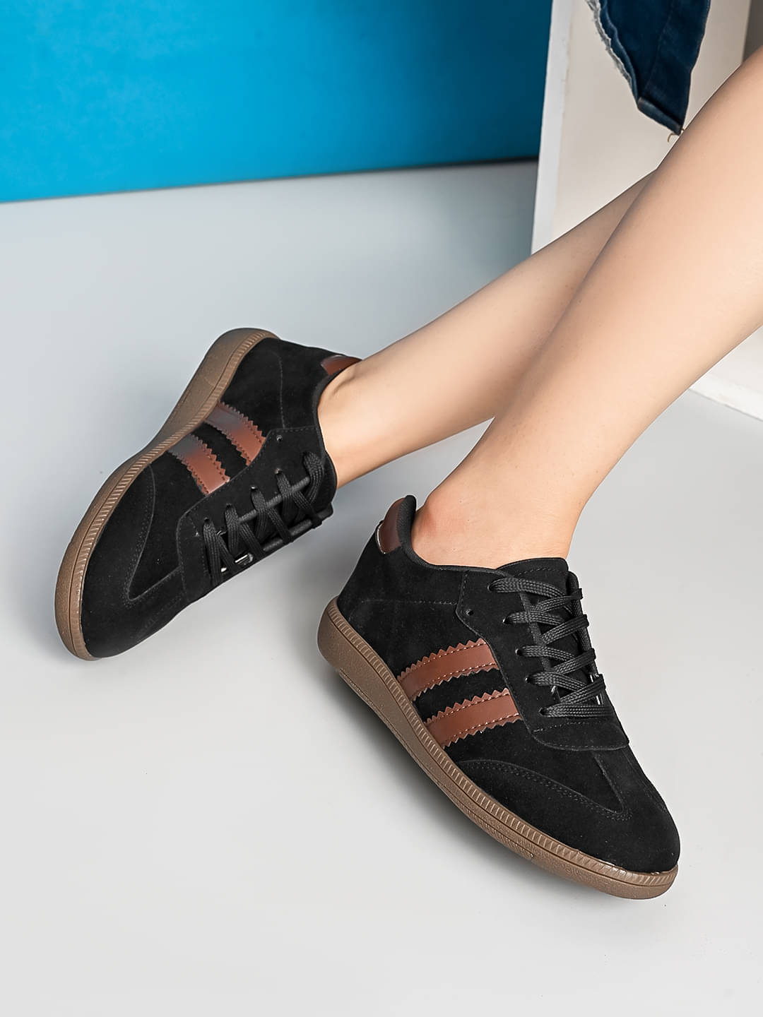     			Fashion Victim Black Women's Sneakers